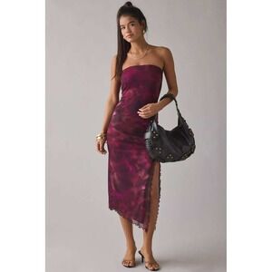 uo romi open back maxi slip dress UO Romi Open-Back Maxi Slip Dress